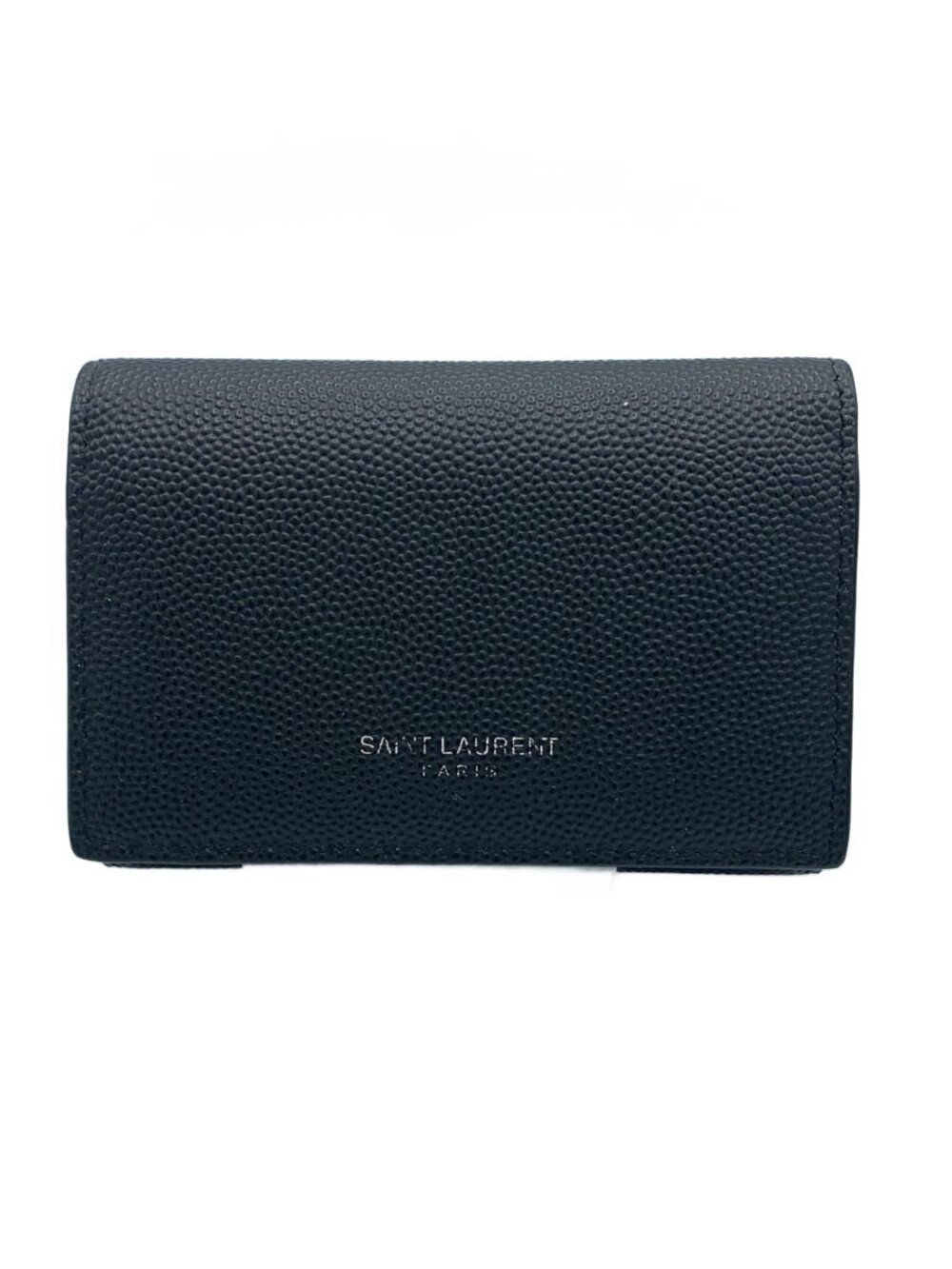 SAINT LAURENT Key Case Wallet Black